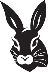 Black Hare Vector Logo A Dynamic and Engaging Logo for Your Company Black Hare Vector Logo A Refined and Polished Logo for Your Organization