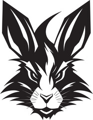 Black Vector Rabbit A Logo Thats Perfect for Any Industry Black Vector Rabbit A Logo Thats Both Memorable and Timeless