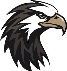 Predator Hawk A Black Vector Logo for Those Who Dare to Be Different Black Vector Predator Hawk A Logo That Will Make You Unforgettable