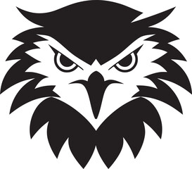 Black Vector Predator Hawk A Logo That Will Take Your Brand Into the Future Predator Hawk A Black Vector Logo for Those Who Are Not Afraid to Succeed