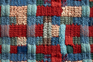 knitted pattern, desktop background, yarn store background