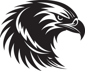 Predator Hawk A Black Vector Logo for the Alpha Black Hawk Predator Logo A Vector Logo for the Champion
