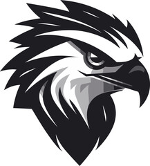 Predator Hawk A Black Vector Logo for the Arcane Black Hawk Predator Logo A Vector Logo for the Supernatural