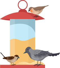 Winter Bird Feeder
