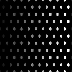 Repeated polygons background. Honeycomb wallpaper. Seamless surface pattern design with regular hexagons. Dots motif. Spots digital paper, page fills, web designing, textile print. Vector.