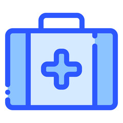 Obraz premium first aid kit icon