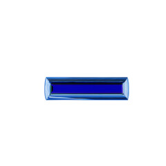 Blue symbol in a blue ice frame