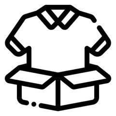 cloth donation icon