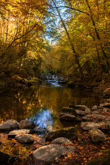 River Reflections Smoky Mountains Tennessee