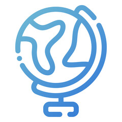 Fototapeta premium globe icon