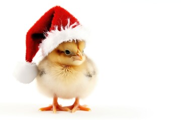 Tender Christmas chick