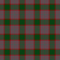 Red, Green Tartan Plaid Weave - Tile