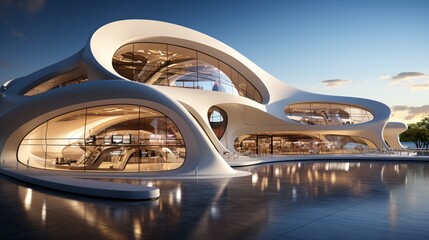 Fototapeta premium Modern architecture