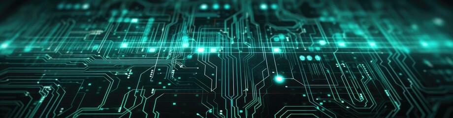 A detailed view of a computer circuit board