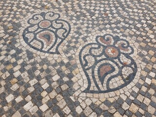 mosaic in the street