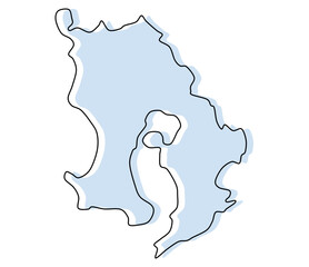 kagoshima map, kagoshima vector, kagoshima outline, kagoshima stylized, kagoshima, kagoshima prefecture