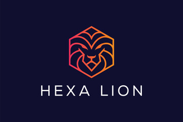 Hexa lion logo