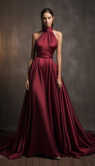 Fototapeta premium beautiful Wedding Guest Dress