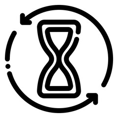 hourglass icon