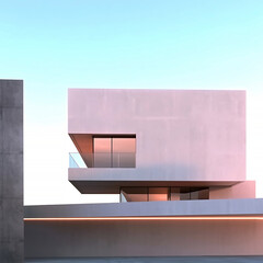 Modern architecture building