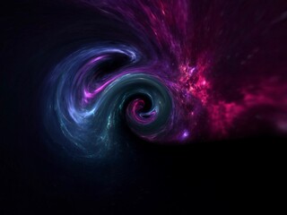 black hole, Planets and galaxy, science fiction wallpaper. Beauty of deep space. Billions of galaxy in the universe Cosmic art background