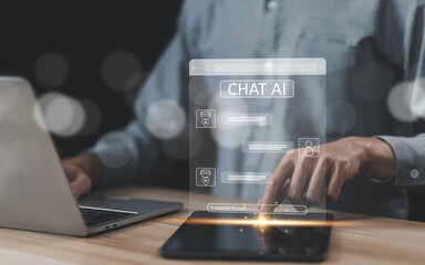 command prompt chatbot สร้างข้อมูลการแชท AI