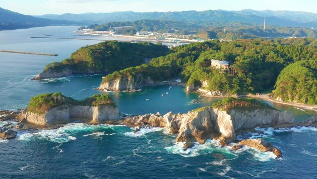 浄土ヶ浜（岩手県宮古市）