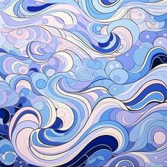 seamless wave pattern