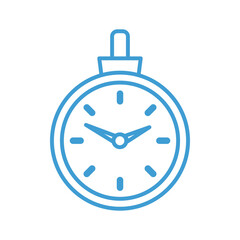 Digital png illustration of timer symbol on transparent background