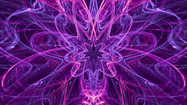 Spiritual awakening energy flow, VJ music visual beats fantasy swirls, Hypnotic mandala endless loop of trippy intricate flowing geometric fractal abstract trance ecstasy,