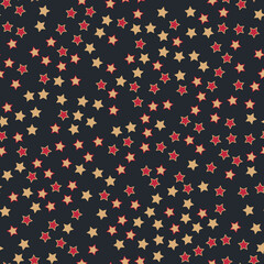 Festive Christmas Seamless Pattern Illustration