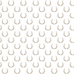Festive Christmas Seamless Pattern Illustration