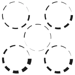 Fotobehang Circle, circular loading icon. Vector illustration. EPS 10. © Сергей Полякевич