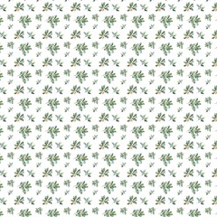 Festive Christmas Seamless Pattern Illustration