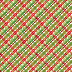 Festive Christmas Seamless Pattern Illustration