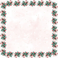 Festive Christmas Seamless Pattern Illustration