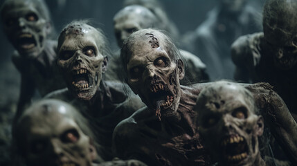 A group of zombie.