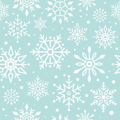 Festive Christmas Seamless Pattern Illustration