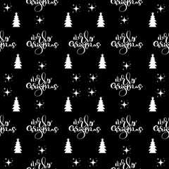 Festive Christmas Seamless Pattern Illustration