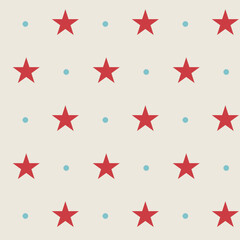 Obraz premium Festive Christmas Seamless Pattern Illustration