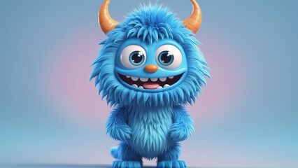 Obraz premium cartoon monster