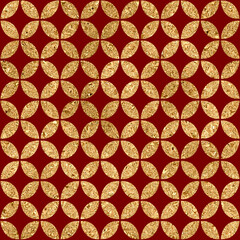 Festive Christmas Seamless Pattern Illustration