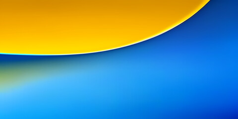 blue and yellow abstract gradient background