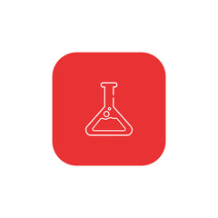 Laboratory glass icon