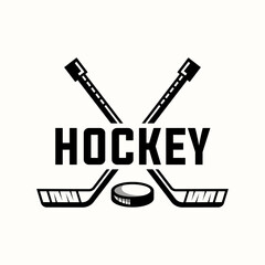 hockey sport vector graphic template. ice sport tournament illustration.