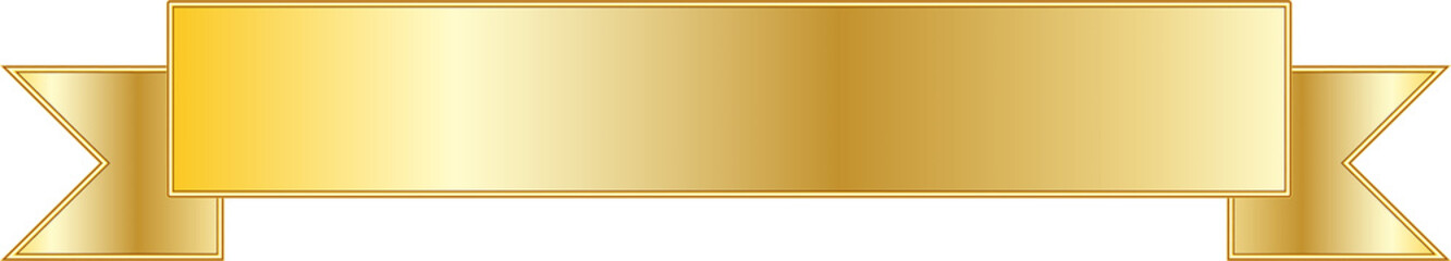Digital png illustration of golden badge with copy space on transparent background