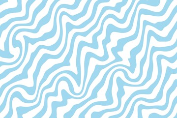 Abstract water wave pattern moving blue lines background - obrazy, fototapety, plakaty