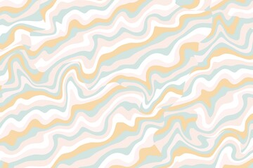 Abstract moving wave pattern vintage color seamless background