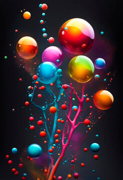 Burbujas de Colores