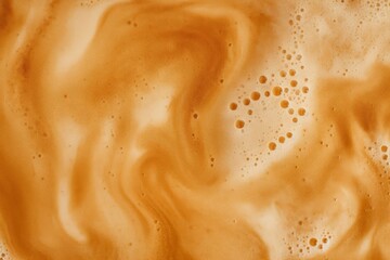 Coffee foam texture.